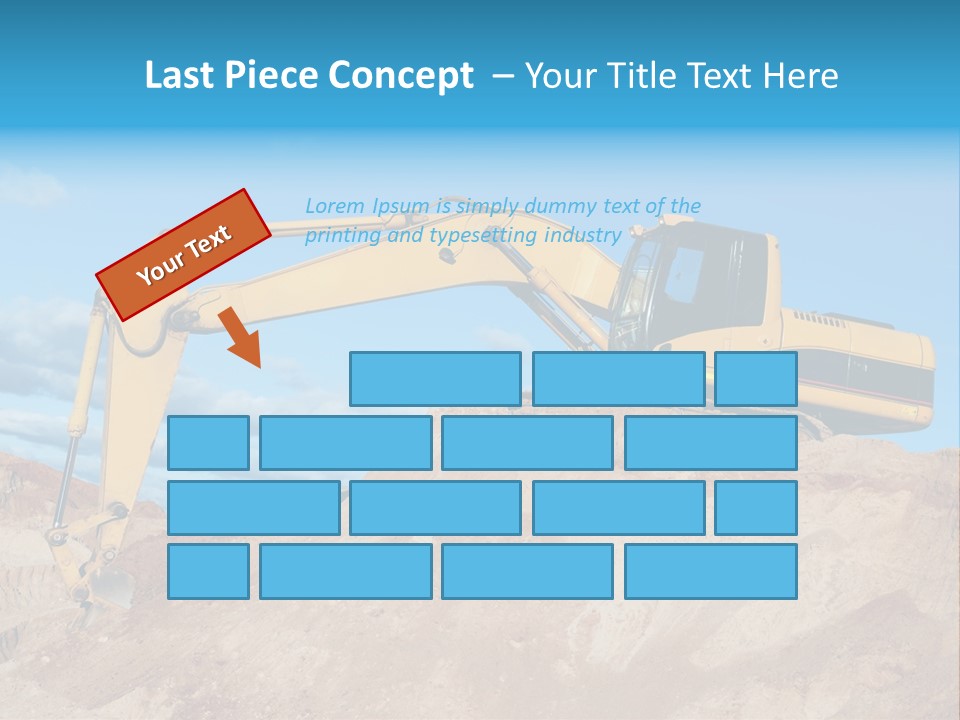 Blade Industry Vehicle PowerPoint Template