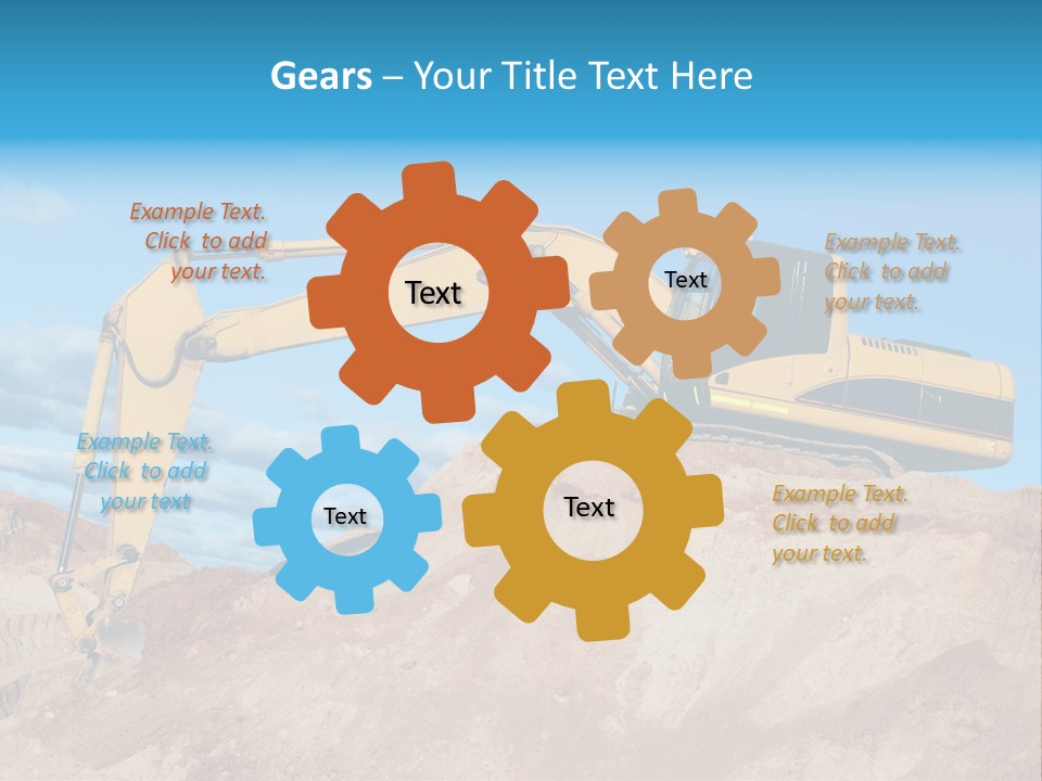 Blade Industry Vehicle PowerPoint Template