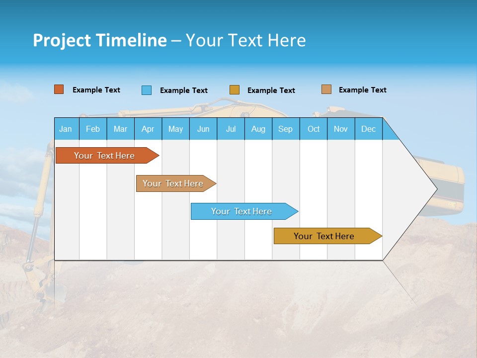 Blade Industry Vehicle PowerPoint Template