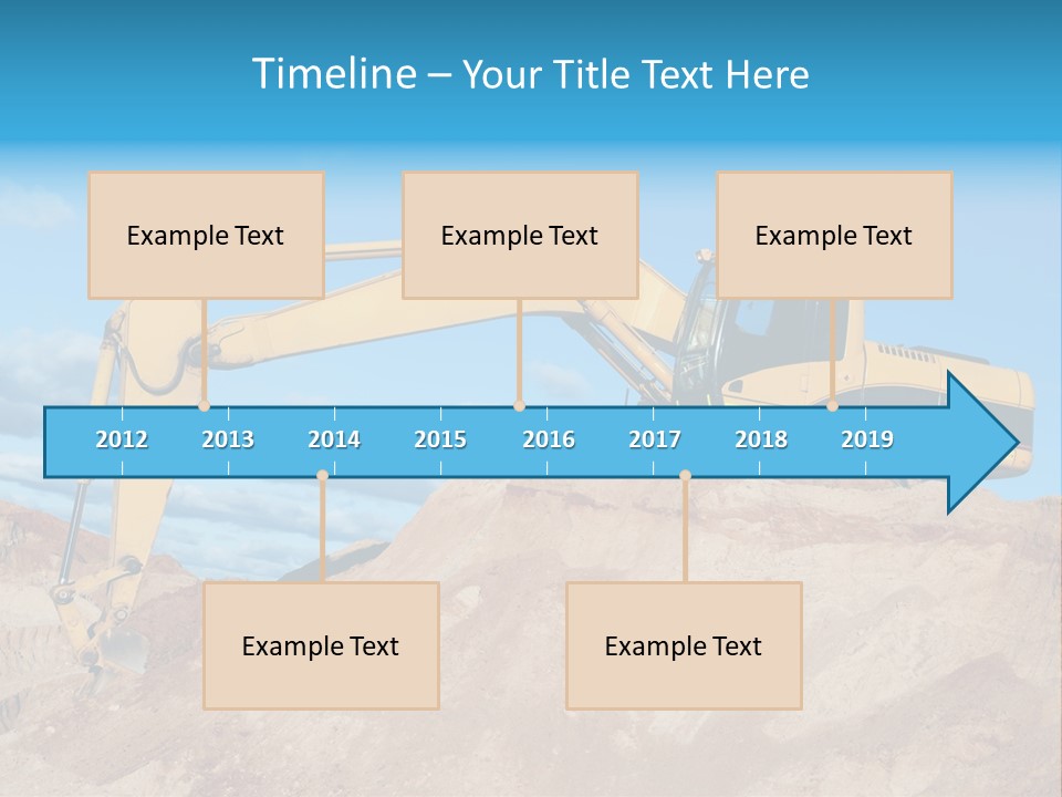 Blade Industry Vehicle PowerPoint Template