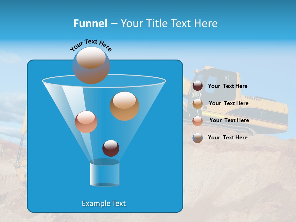 Blade Industry Vehicle PowerPoint Template