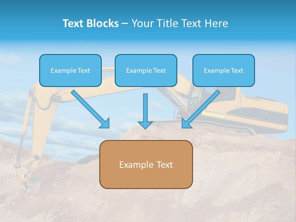Blade Industry Vehicle PowerPoint Template