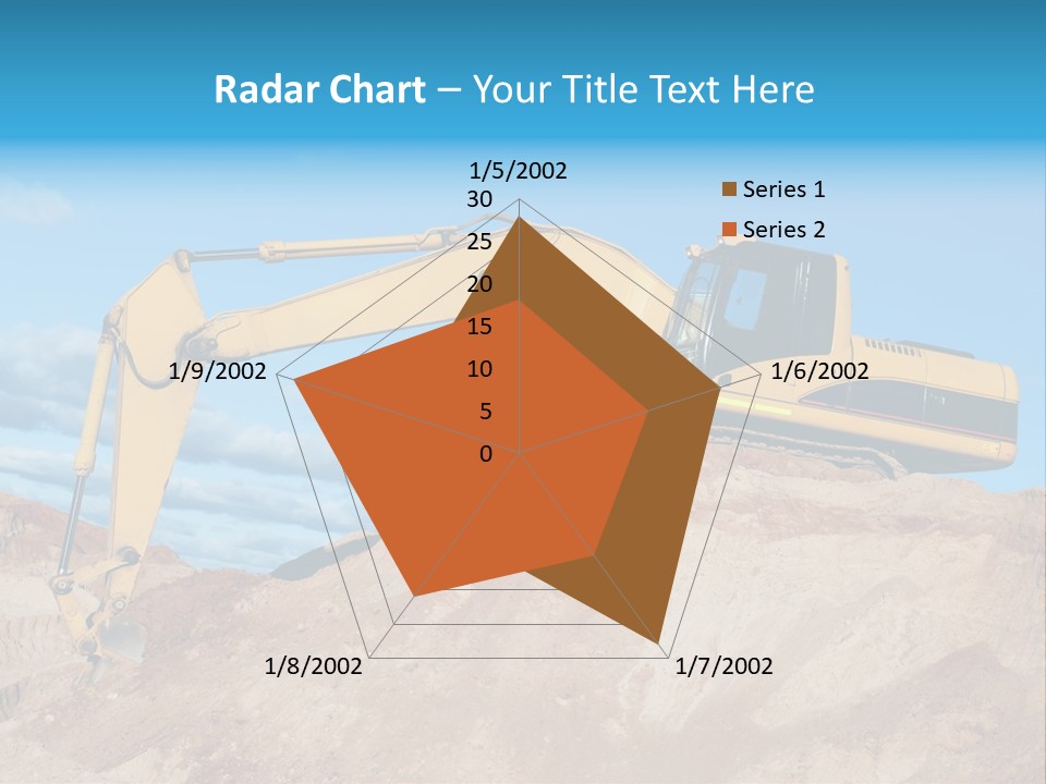 Blade Industry Vehicle PowerPoint Template