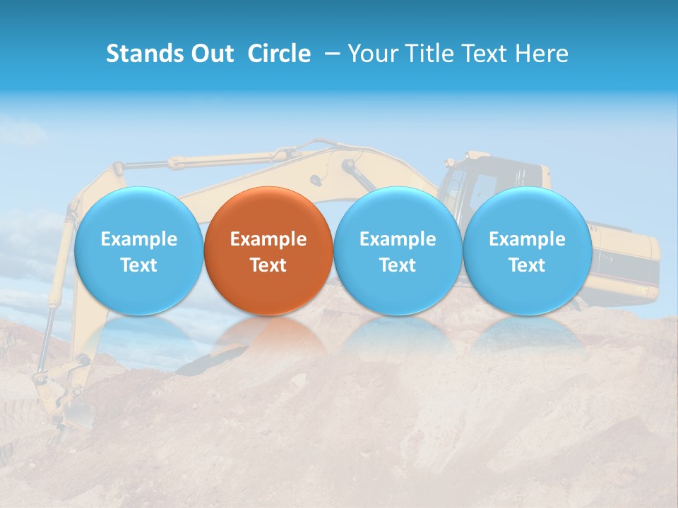 Blade Industry Vehicle PowerPoint Template