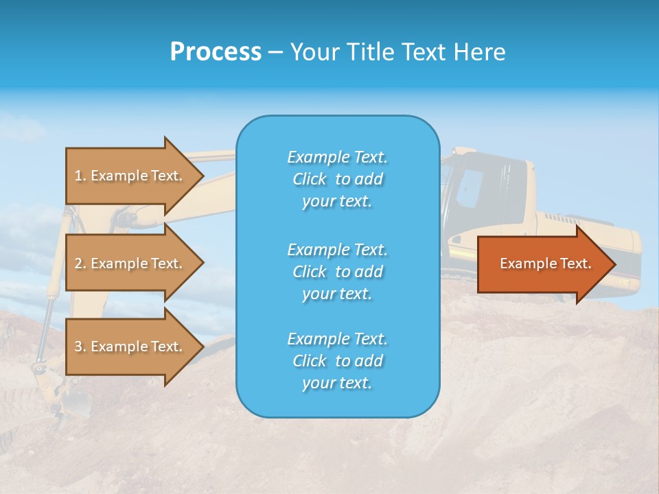 Blade Industry Vehicle PowerPoint Template