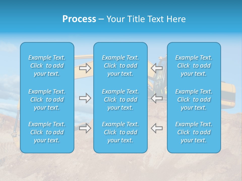 Blade Industry Vehicle PowerPoint Template