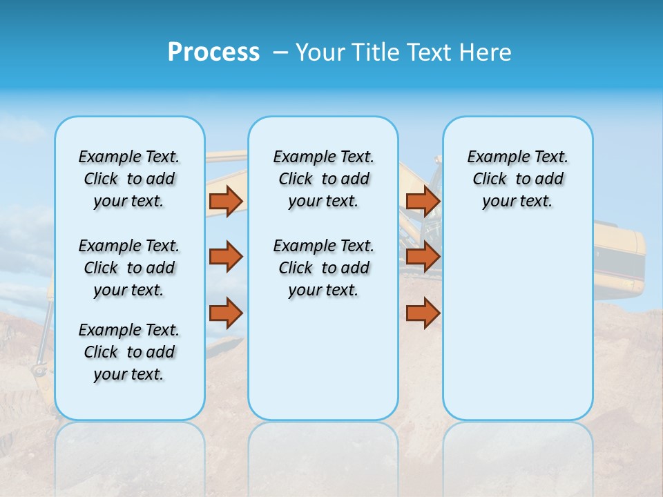 Blade Industry Vehicle PowerPoint Template