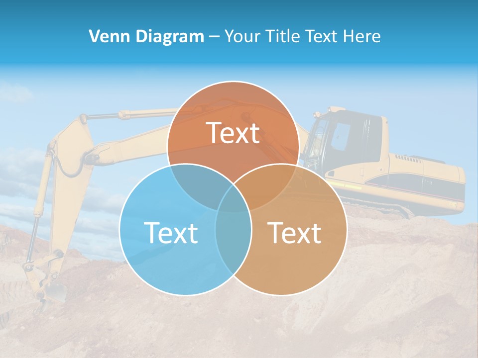 Blade Industry Vehicle PowerPoint Template