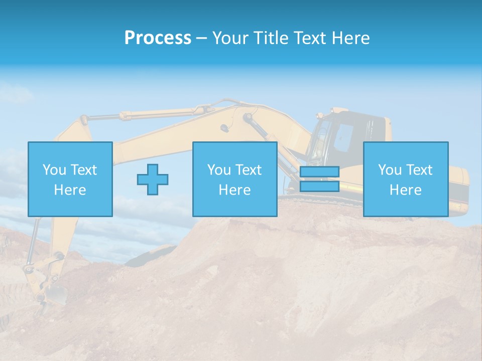 Blade Industry Vehicle PowerPoint Template