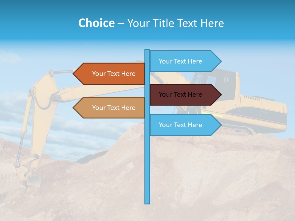Blade Industry Vehicle PowerPoint Template