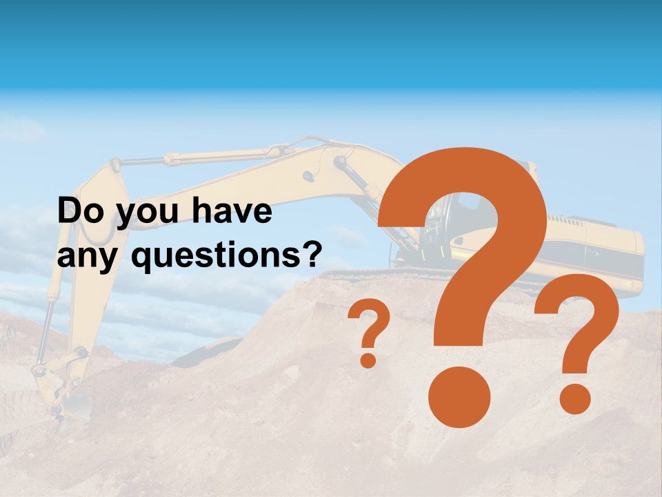 Blade Industry Vehicle PowerPoint Template