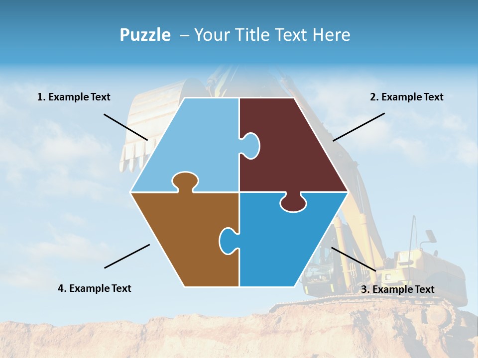 Blade Industry Vehicle PowerPoint Template
