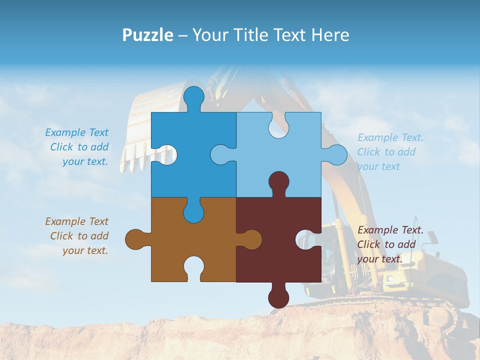 Blade Industry Vehicle PowerPoint Template