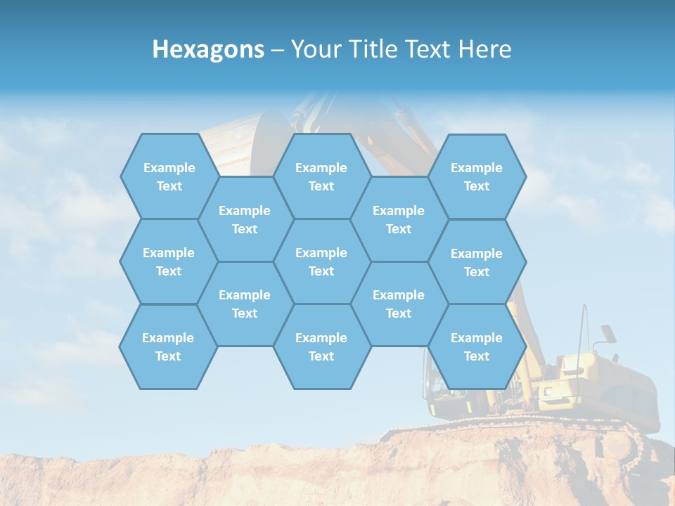 Blade Industry Vehicle PowerPoint Template