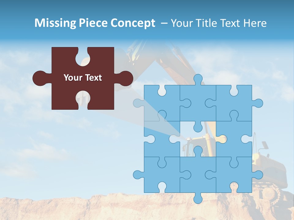 Blade Industry Vehicle PowerPoint Template