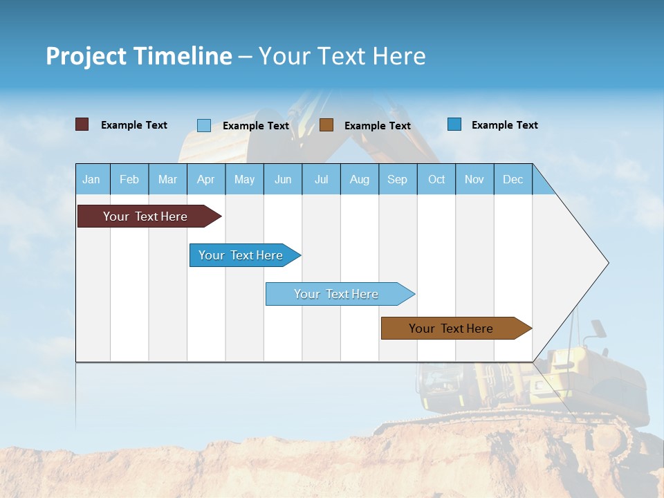Blade Industry Vehicle PowerPoint Template