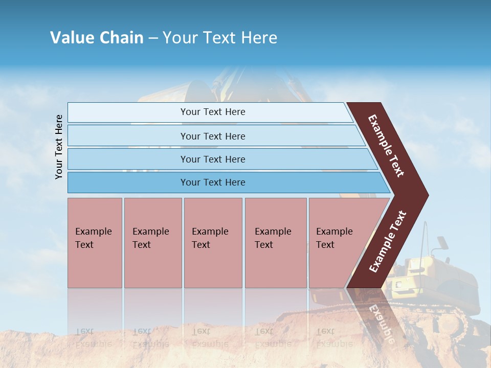 Blade Industry Vehicle PowerPoint Template