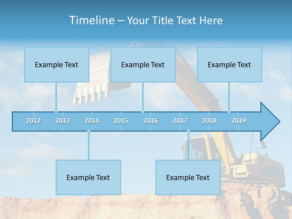 Blade Industry Vehicle PowerPoint Template