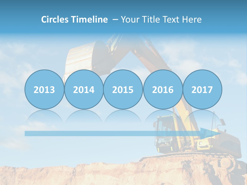 Blade Industry Vehicle PowerPoint Template