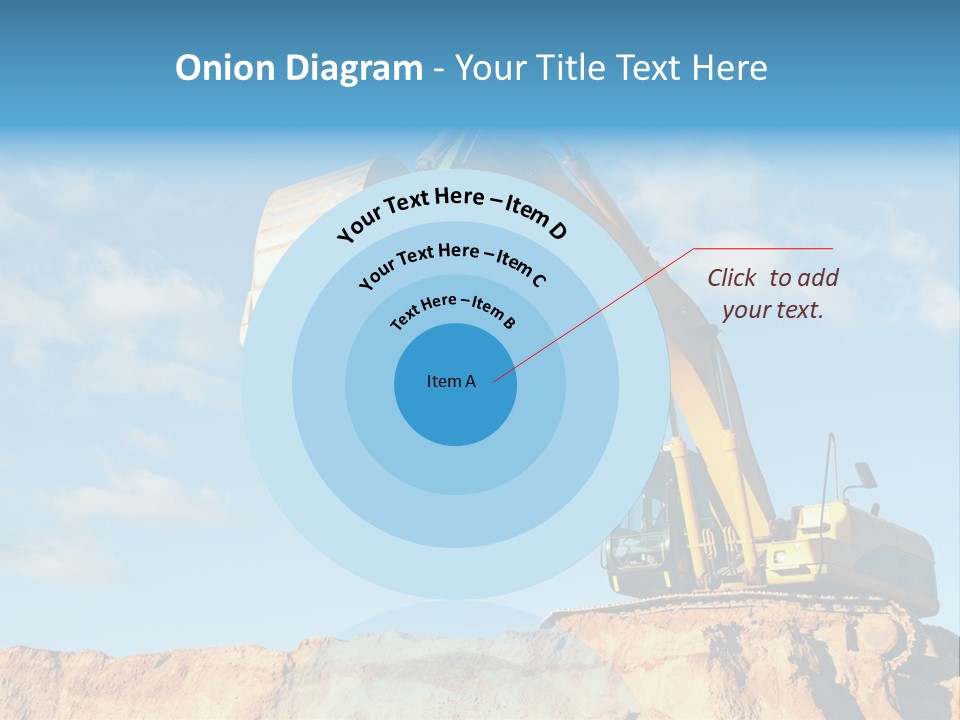 Blade Industry Vehicle PowerPoint Template