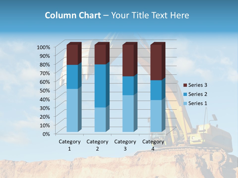 Blade Industry Vehicle PowerPoint Template