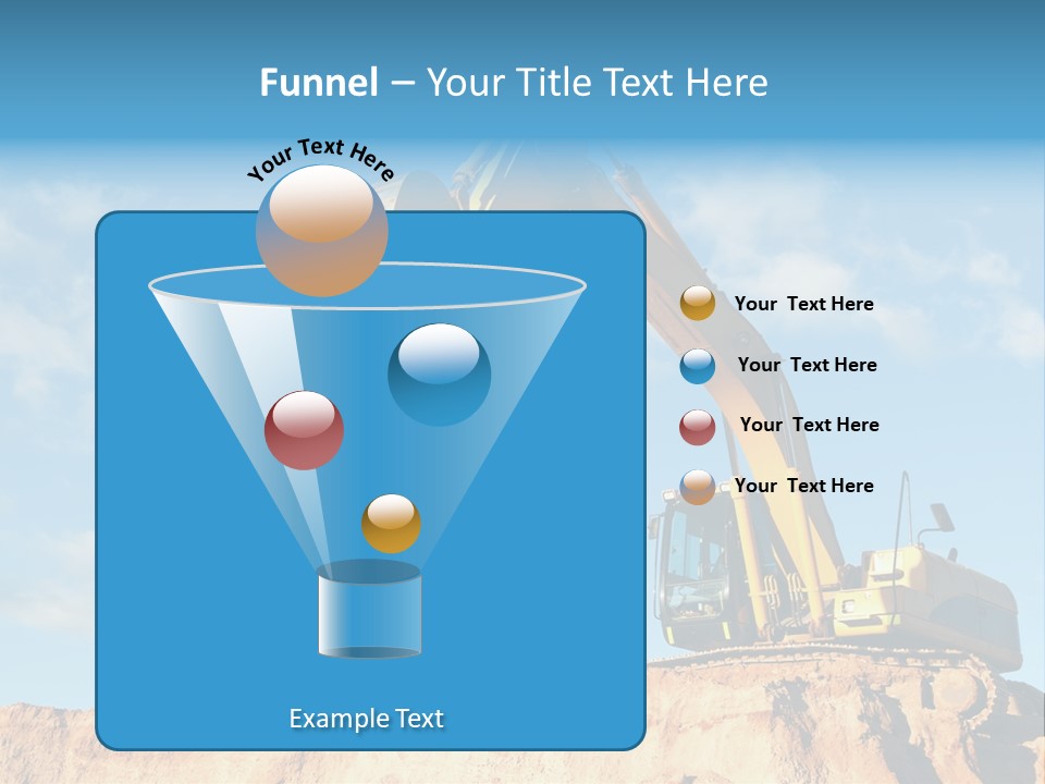 Blade Industry Vehicle PowerPoint Template