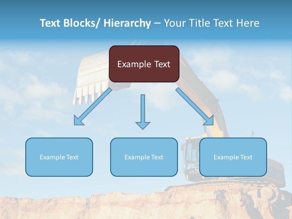 Blade Industry Vehicle PowerPoint Template