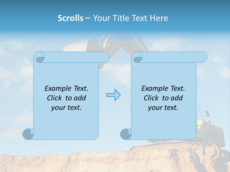 Blade Industry Vehicle PowerPoint Template
