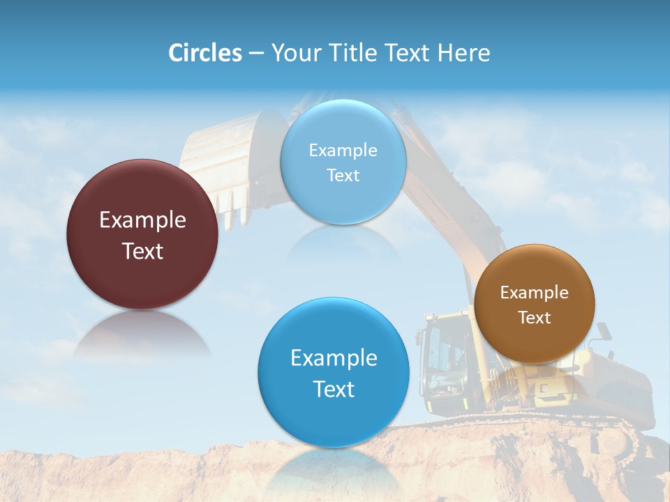 Blade Industry Vehicle PowerPoint Template