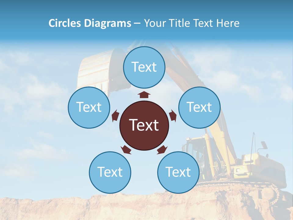 Blade Industry Vehicle PowerPoint Template