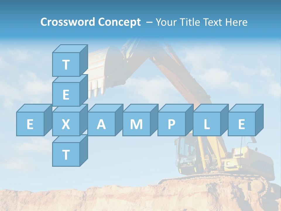Blade Industry Vehicle PowerPoint Template