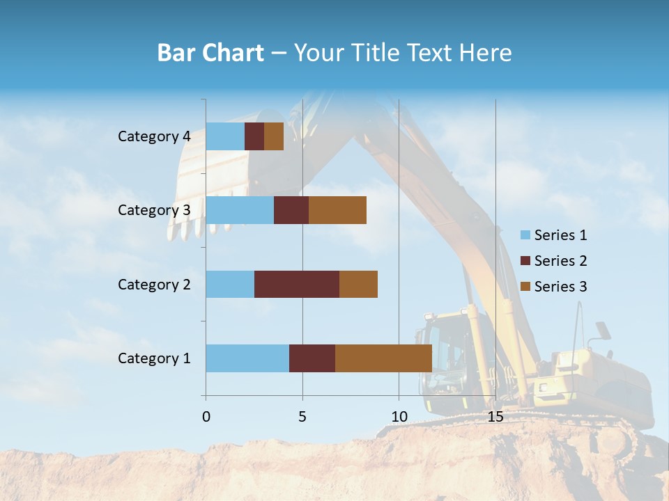Blade Industry Vehicle PowerPoint Template