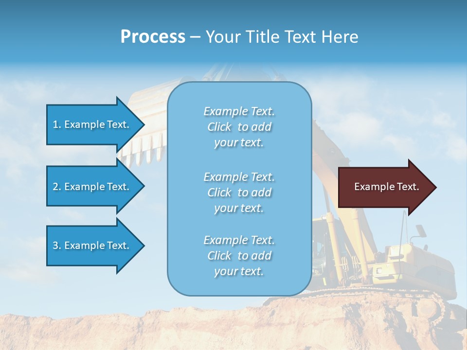 Blade Industry Vehicle PowerPoint Template