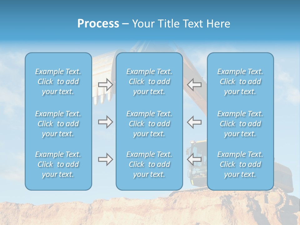 Blade Industry Vehicle PowerPoint Template