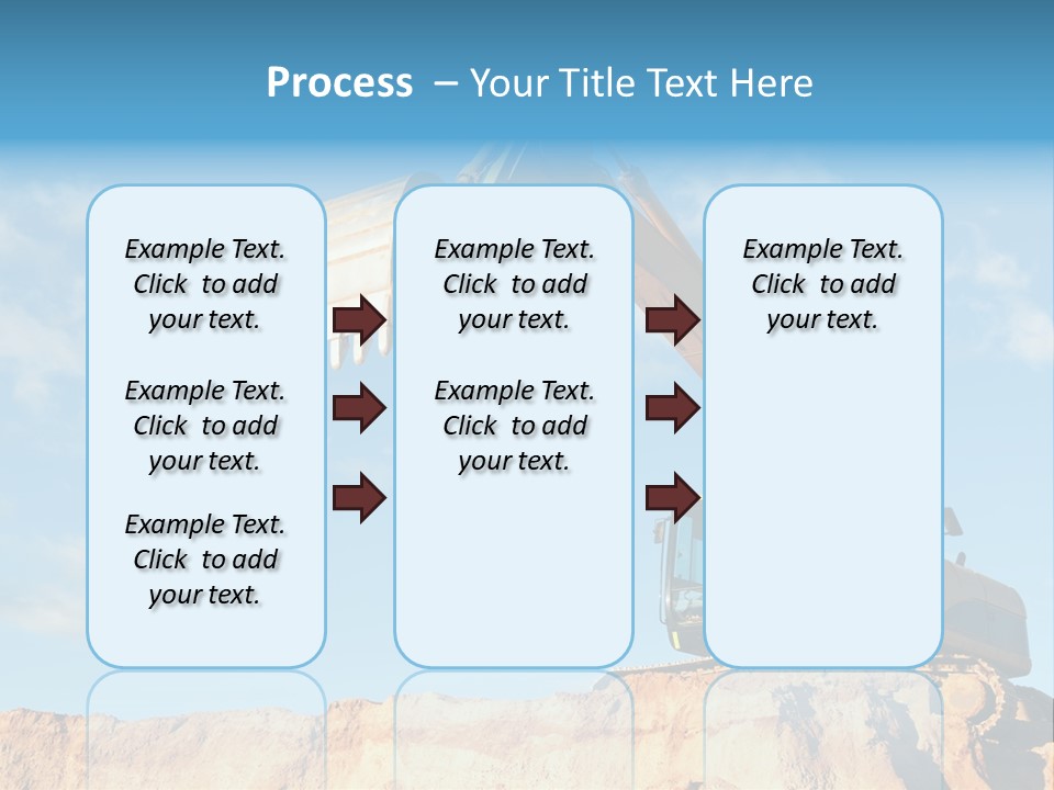Blade Industry Vehicle PowerPoint Template