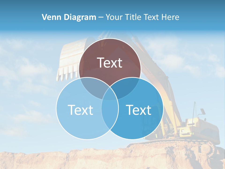 Blade Industry Vehicle PowerPoint Template