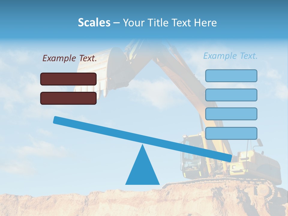 Blade Industry Vehicle PowerPoint Template