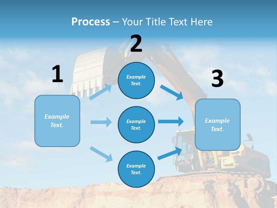 Blade Industry Vehicle PowerPoint Template