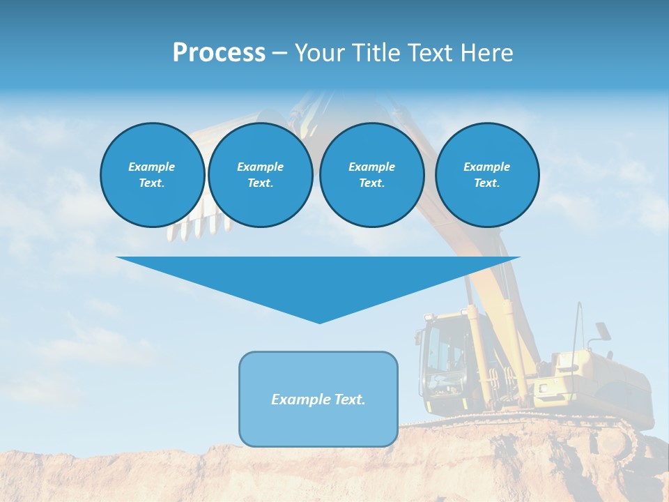 Blade Industry Vehicle PowerPoint Template