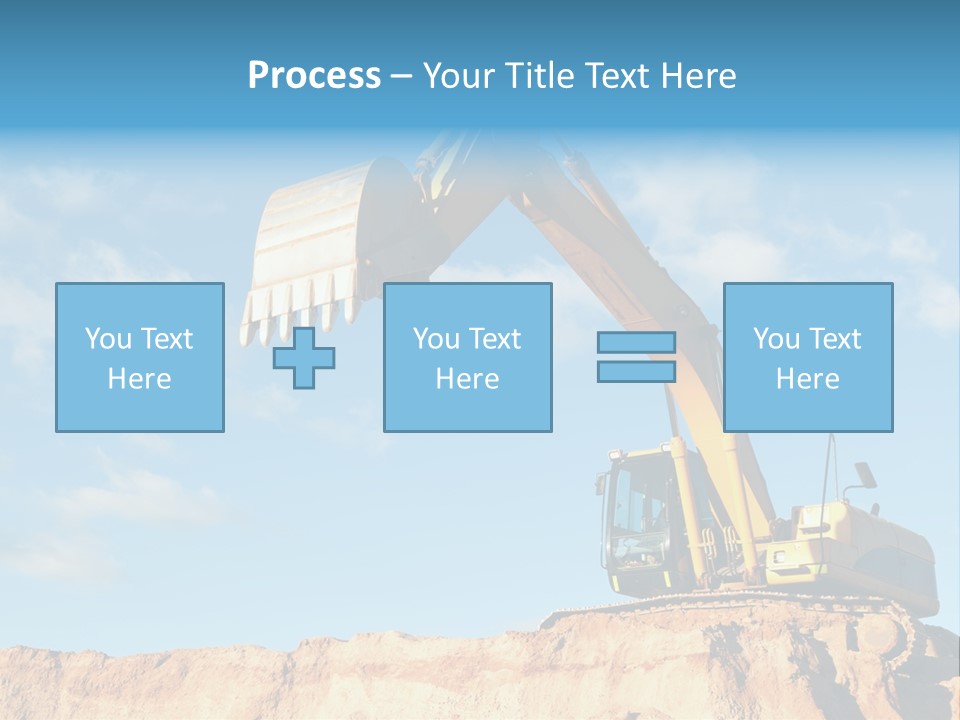 Blade Industry Vehicle PowerPoint Template