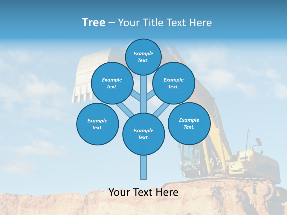 Blade Industry Vehicle PowerPoint Template