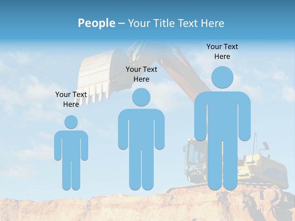 Blade Industry Vehicle PowerPoint Template