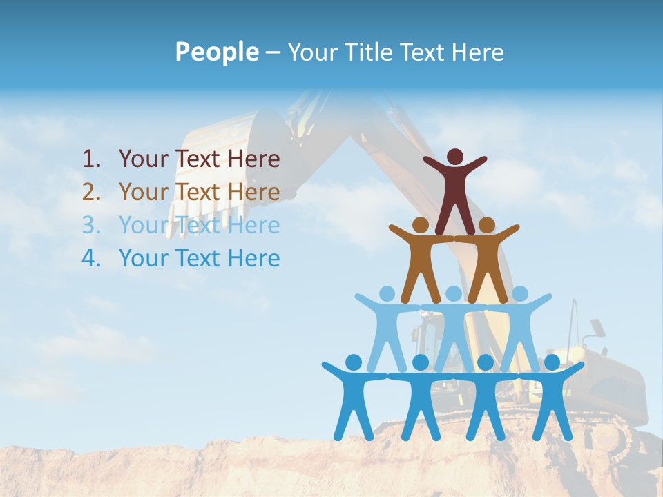 Blade Industry Vehicle PowerPoint Template