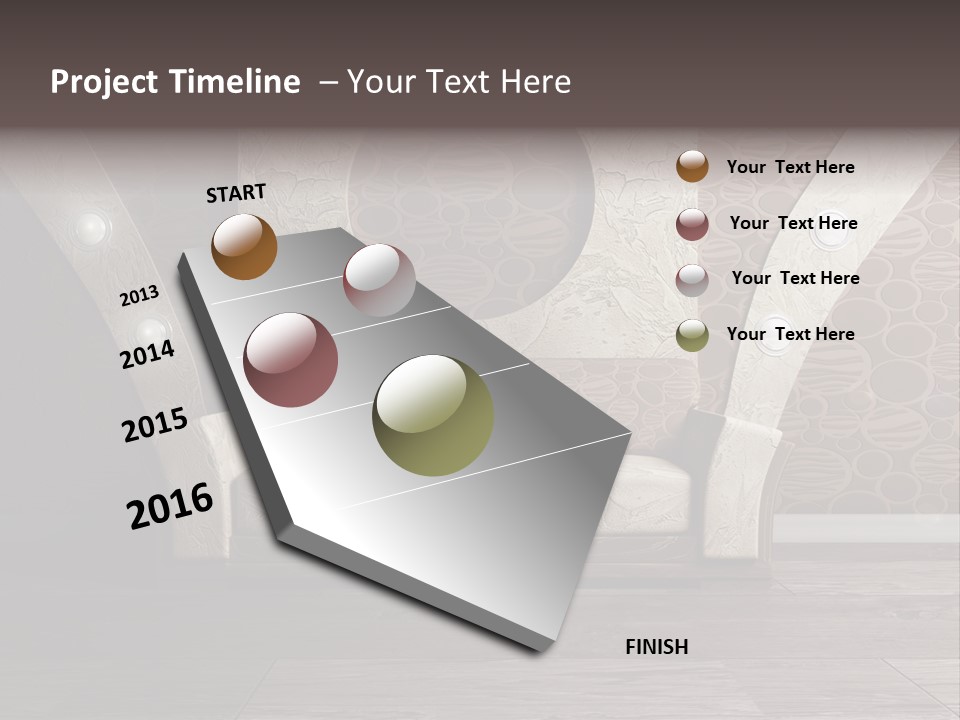Design Mur Interieur PowerPoint Template