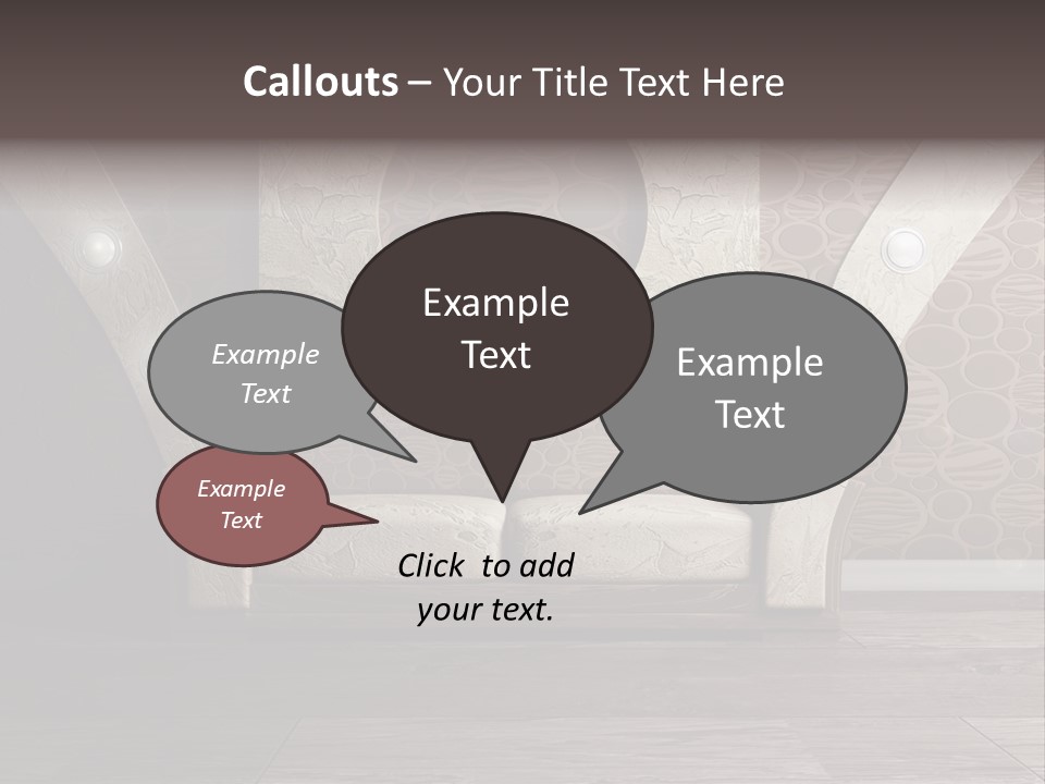 Design Mur Interieur PowerPoint Template