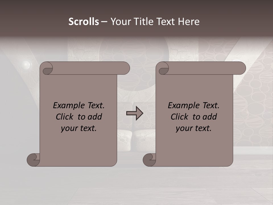 Design Mur Interieur PowerPoint Template