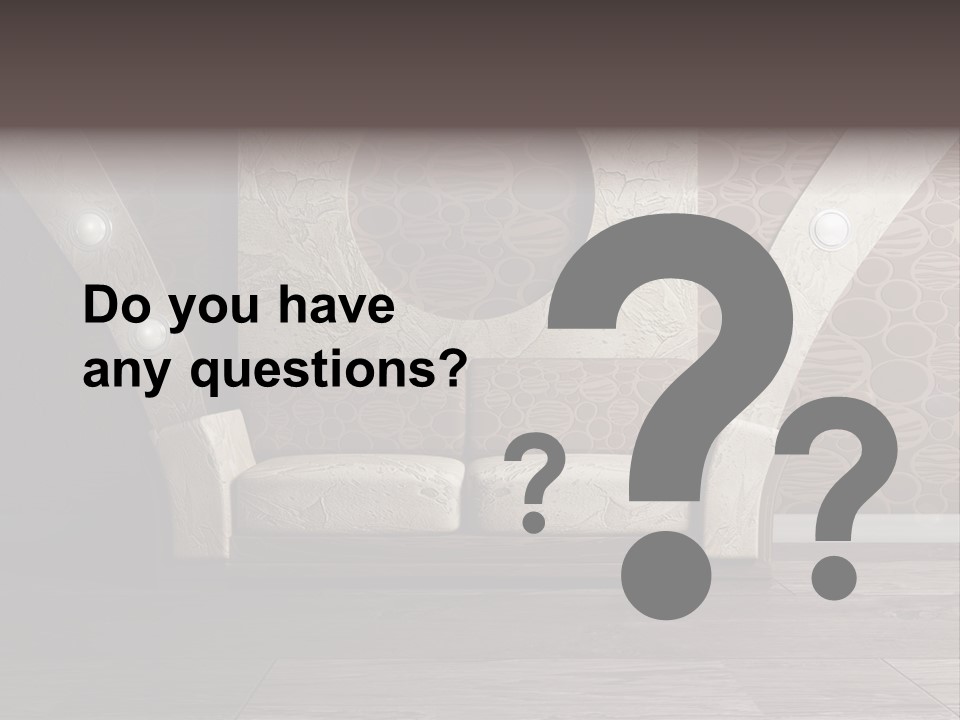 Design Mur Interieur PowerPoint Template