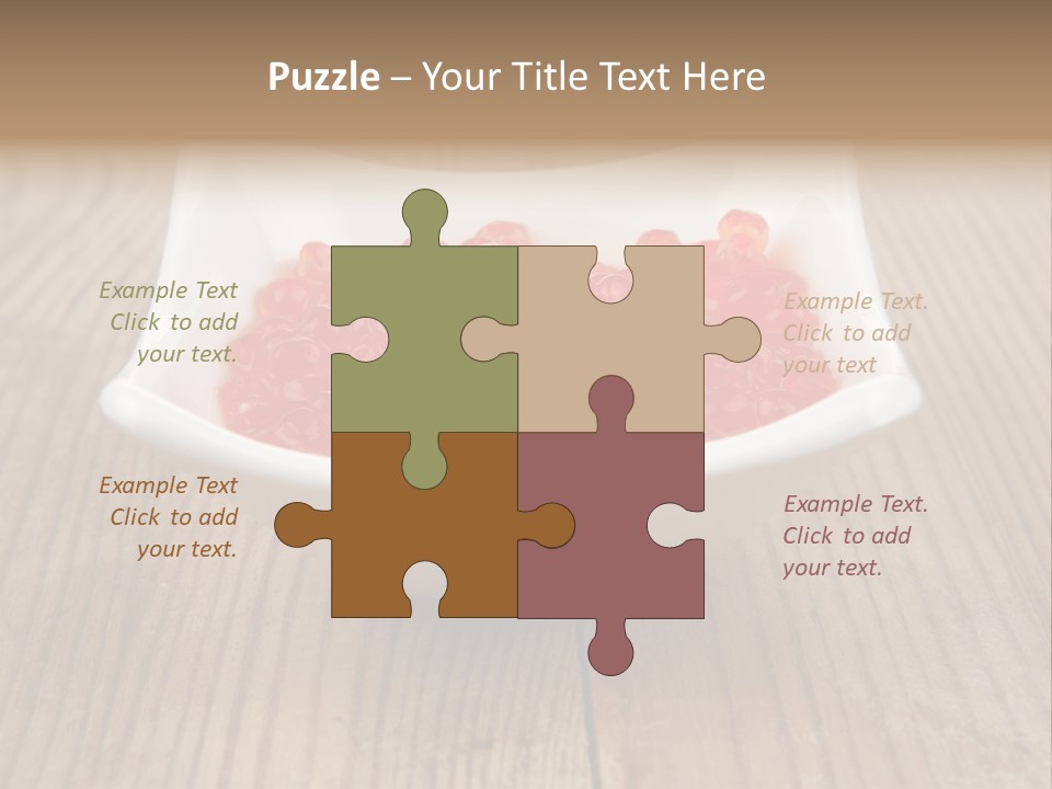 Tasty Fish Food PowerPoint Template