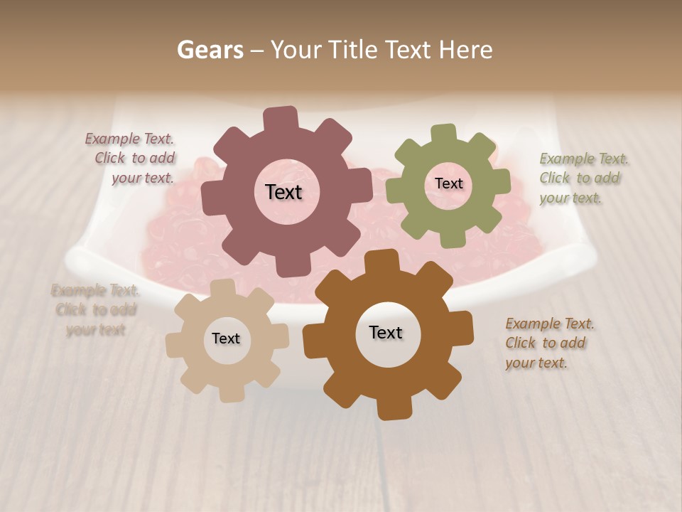 Tasty Fish Food PowerPoint Template