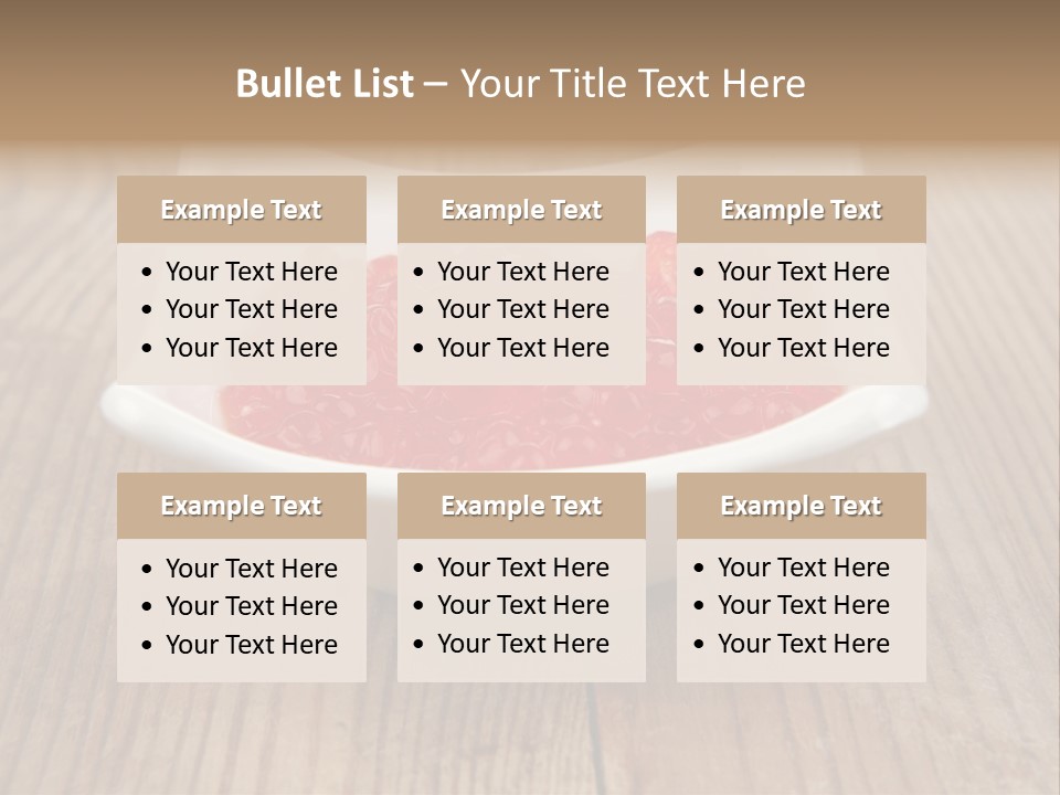 Tasty Fish Food PowerPoint Template